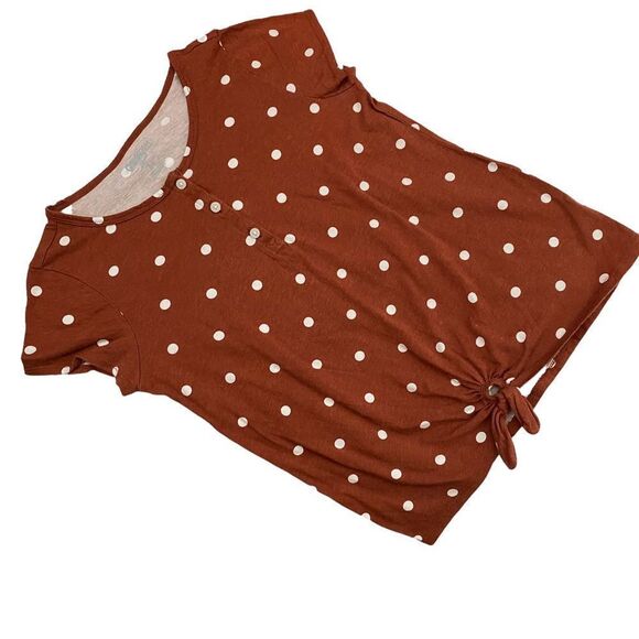 OshKosh B'gosh Other - OSHKOSH Girls Polka Dots Cotton Top - Size 14 - LIKE NEW